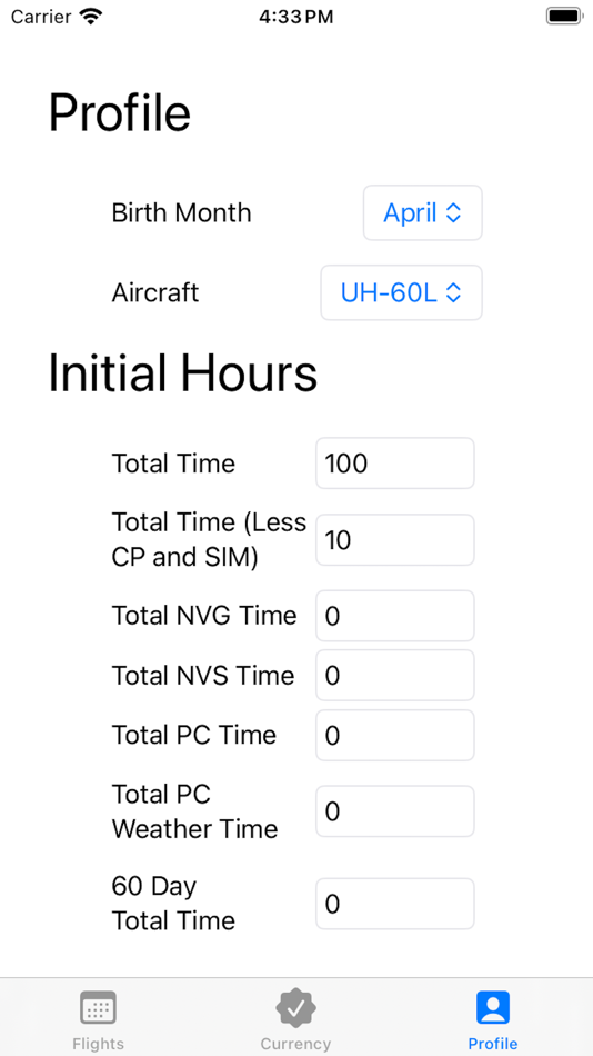 #6. Army Flight Hours (iOS) 由: Benjamin Parrish