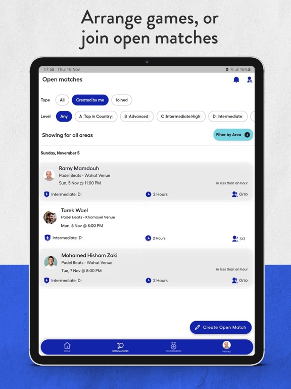 Padel Beats iPad screenshot 4 - Sports app