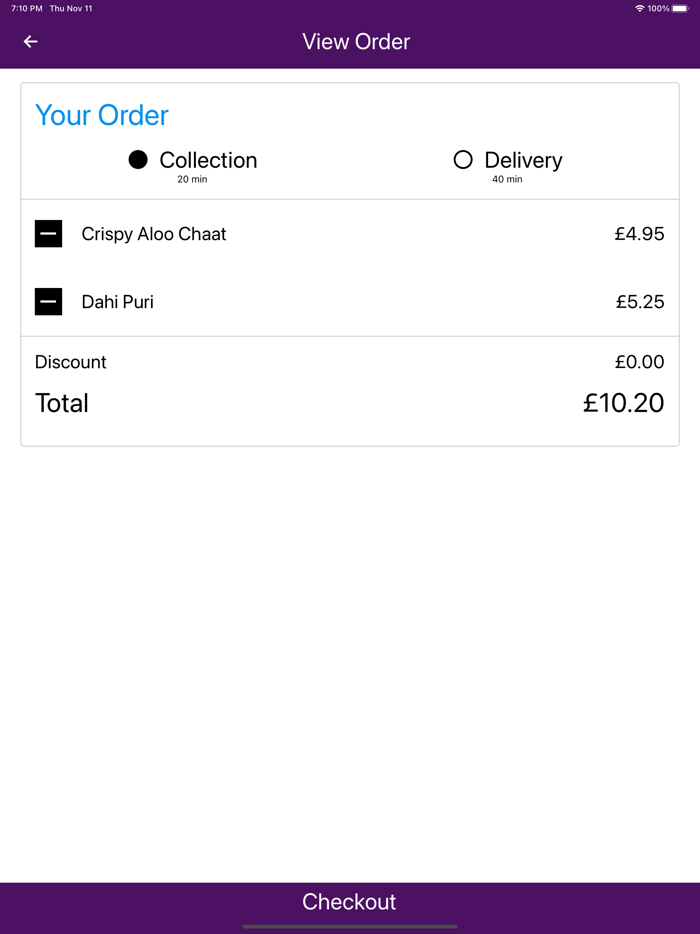 Taste Of Delhi Edinburgh