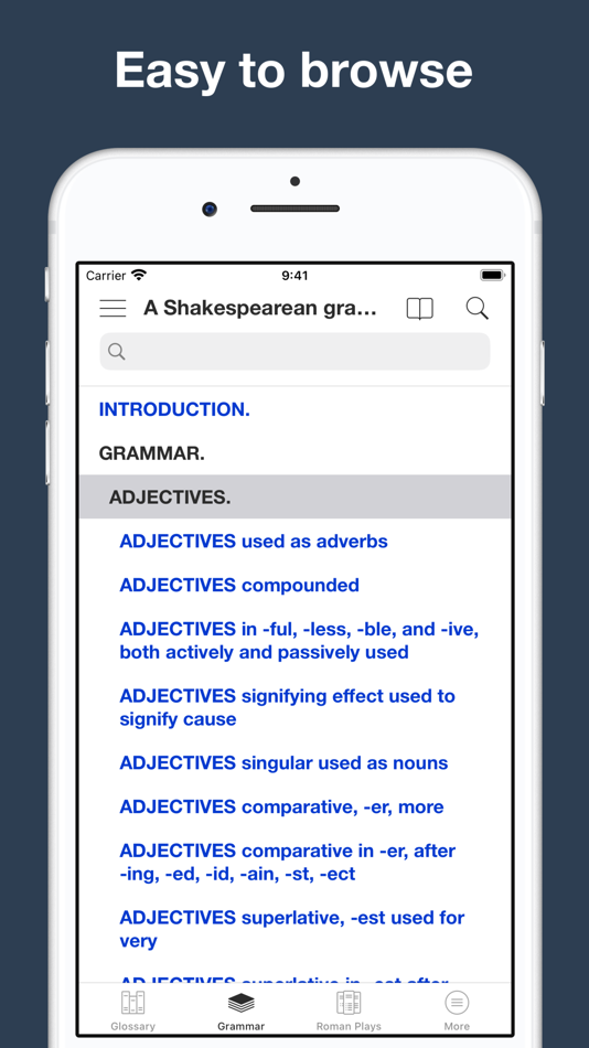 #4. A Shakespearean Grammar (iOS) 由: Trang Hoai