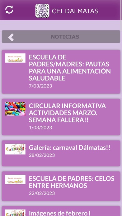 C.E.I. DALMATAS VALENCIA Screenshot
