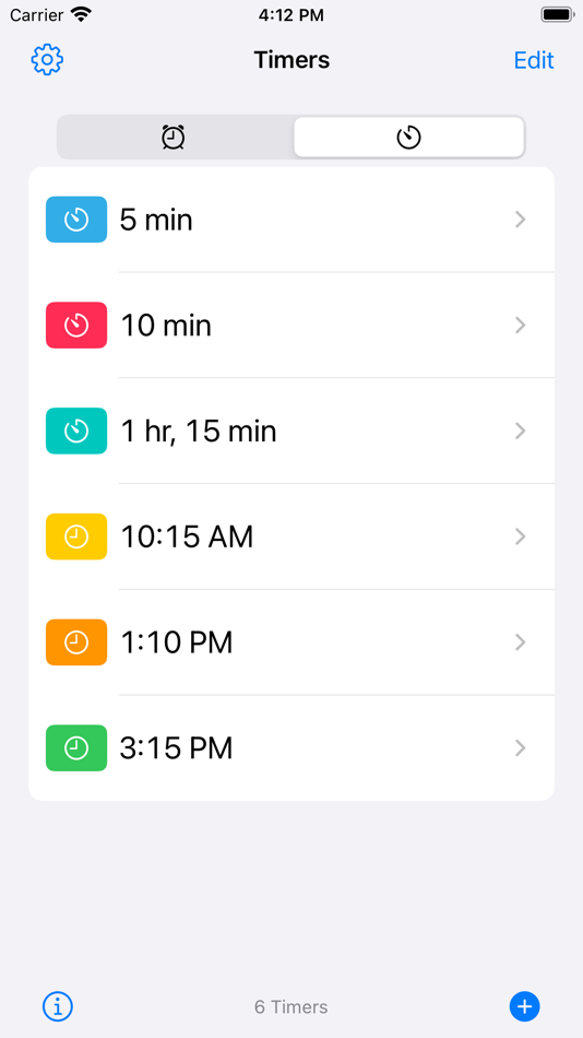 #3. Vibration Alarm Clock & Timer (iOS) 由: FugaPiyo Inc.