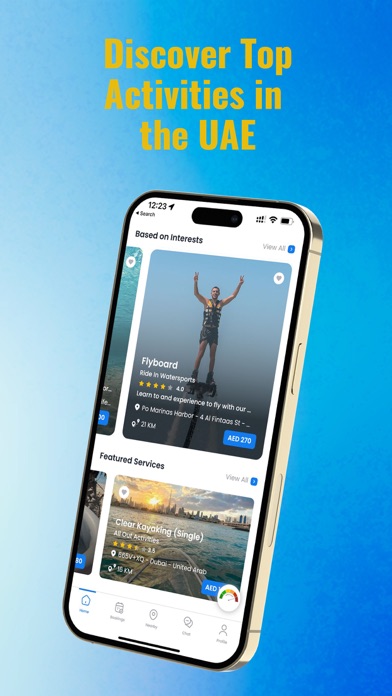 All Out: Trips, Adventures UAE Screenshot
