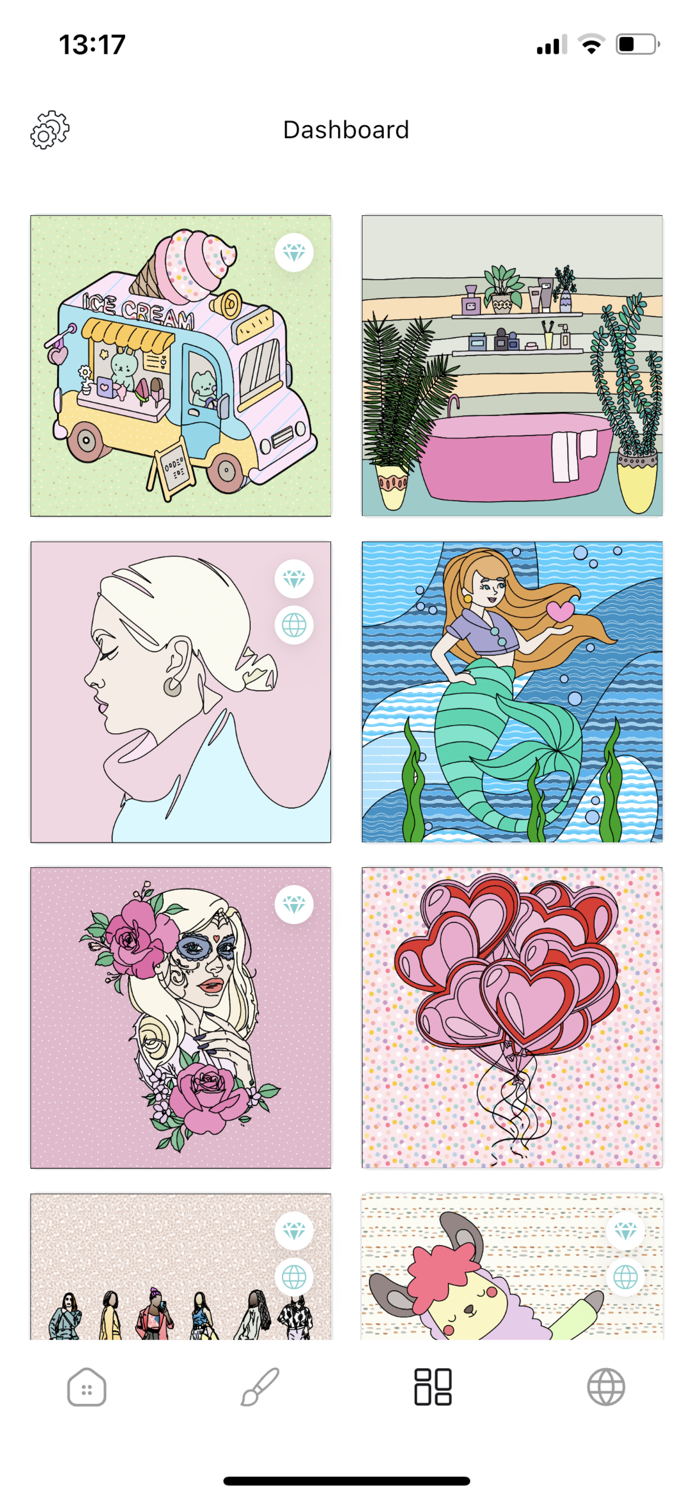 Aesthetic Adult Coloring Book