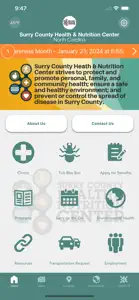 Surry Co Health and Nutrition screenshot #1 for iPhone