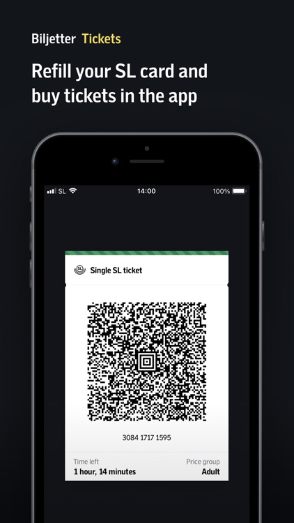 SL-Journey planner and tickets