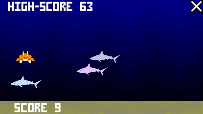 Crab-Man Shark-Attack