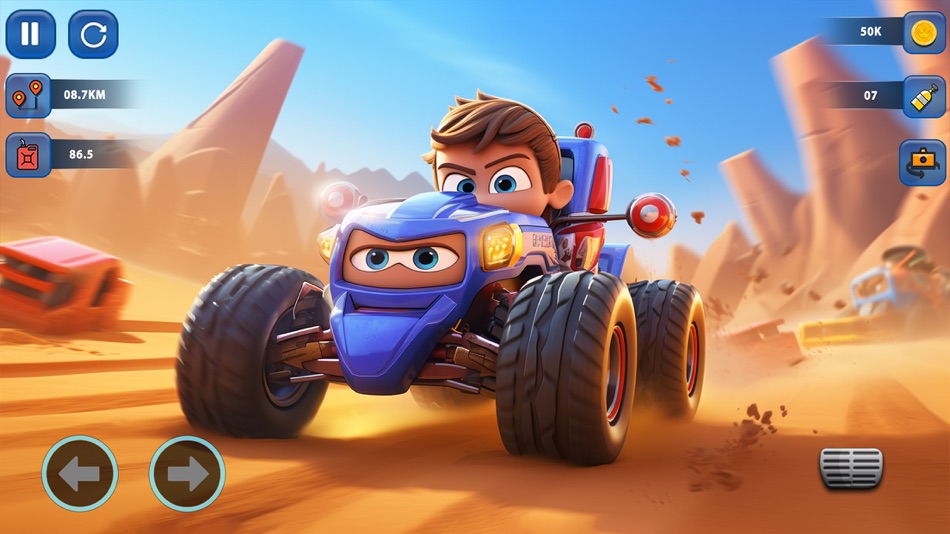 #2. Beach Car: Buggy Racing Games (iOS) 由: OCCESS LLC