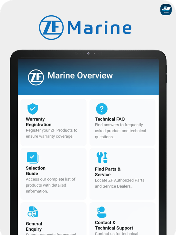 ZF Marine App