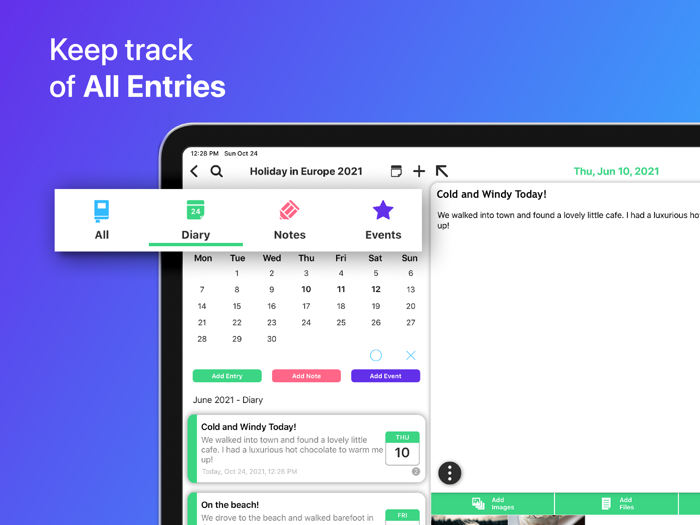 iDailyDiary - Diary and Notes
