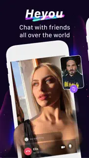heyou: live video chat app iphone screenshot 1
