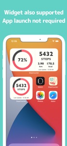 Step Counter Widget  -MyCount- screenshot #2 for iPhone