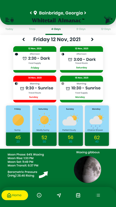 Whitetail Almanac Screenshot