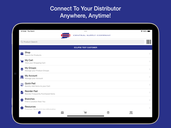 Central Supply Company Mobile