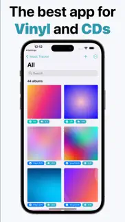 music tracker: vinyl and cds iphone screenshot 1
