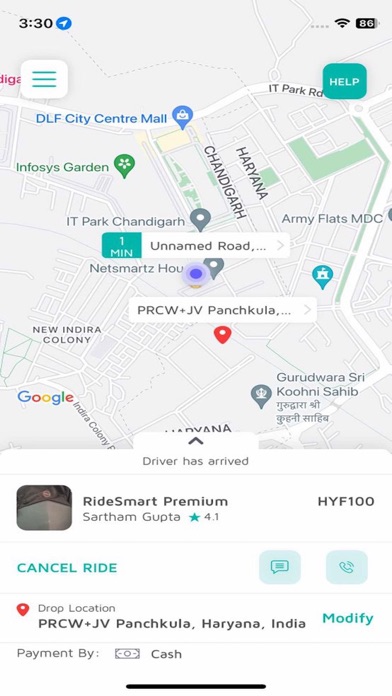 RIDESMART EV Screenshot