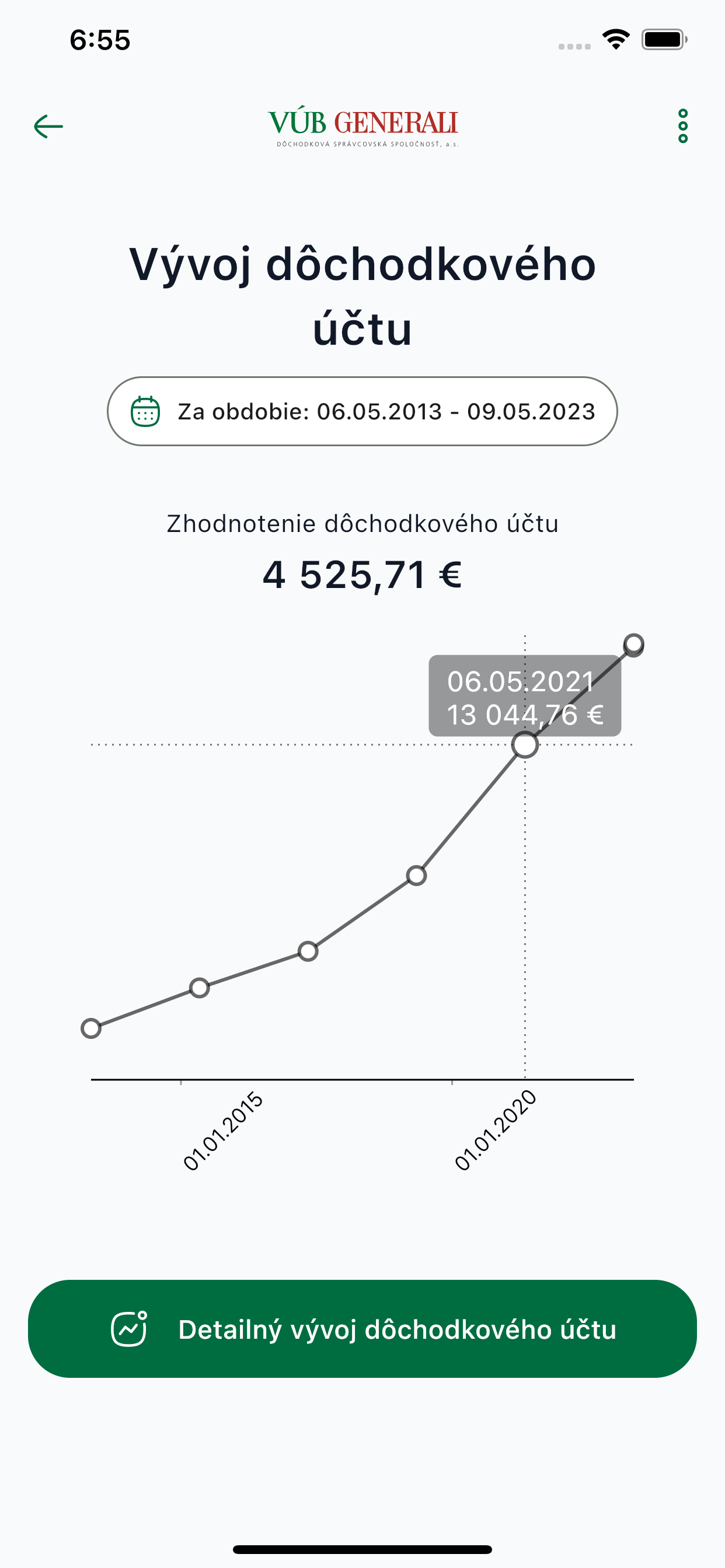 dôchodOK od VÚB Generali