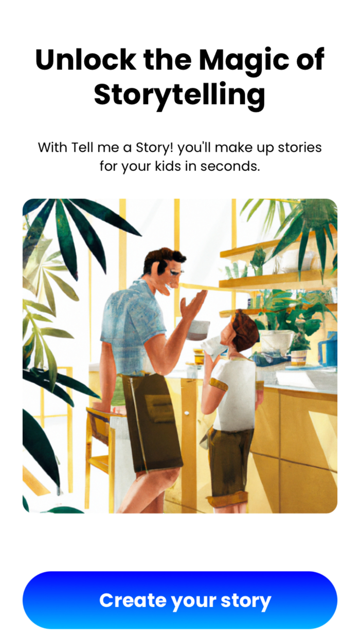 Tell Me A Story Generator