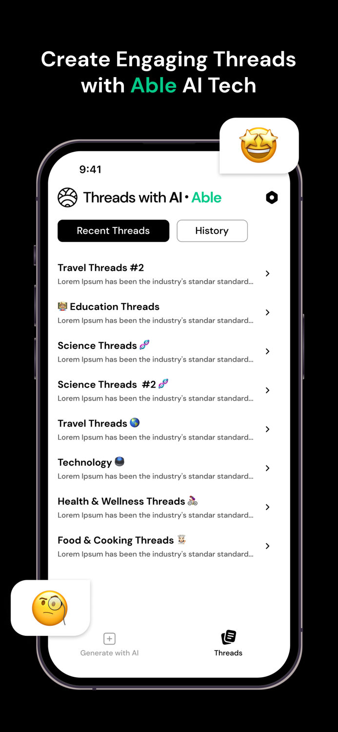Threads Creator with AI Able