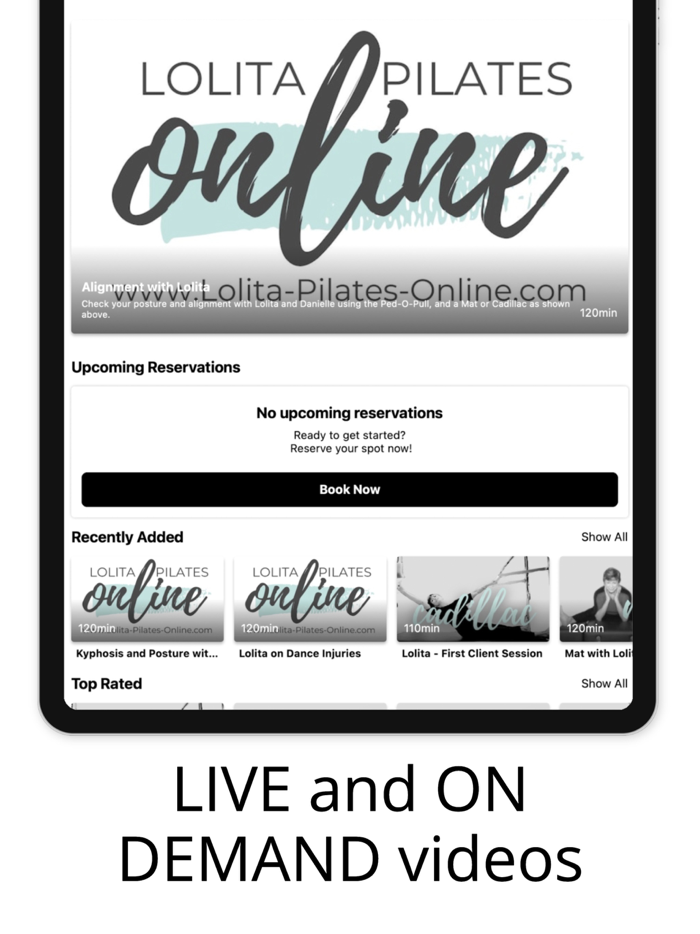 Lolita Pilates Online