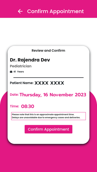 Platicare Hospital Screenshot