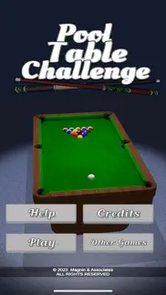 pool table challenge iphone screenshot 1