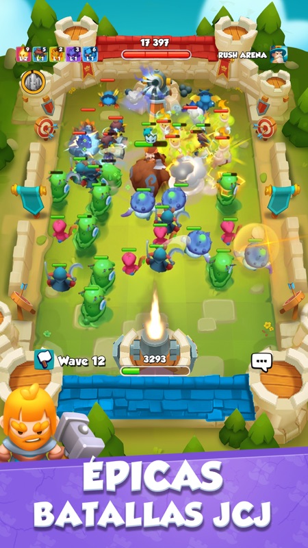 Rush Arena - Clash Battle TD screenshot 1
