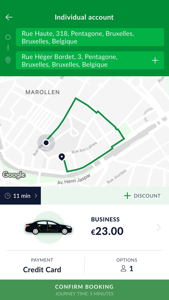 Taxis Verts Brussels