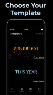 videoblast - titles & intros iphone screenshot 1
