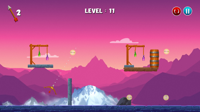 Bottle Shooting Games