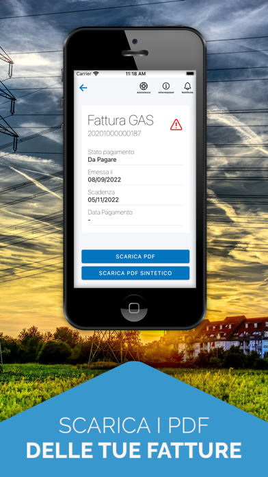 Energygas Italia Mobile Screenshot