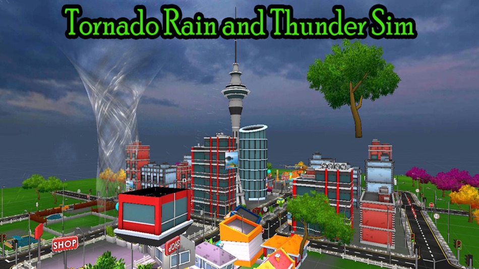 #1. Tornado Rain and Thunder Sim (iOS) 来自: Randall Gonzalez