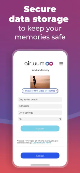 Game screenshot Airluum: Family Photo Sharing apk