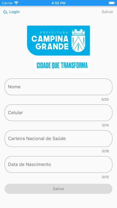 Campina Saúde de verdade Screenshot
