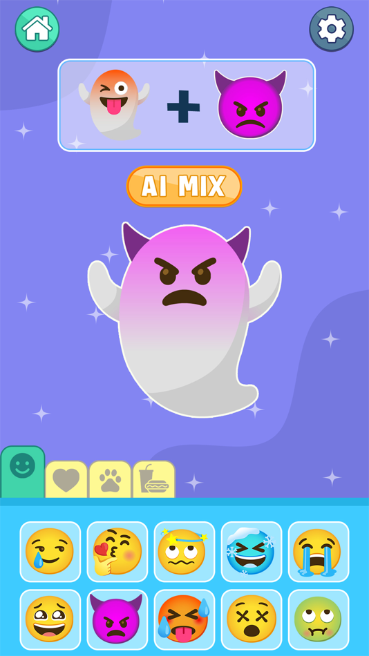 #2. AI Mix Emoji (iOS) By: Kien Nguyen