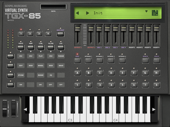 TGX-85 Virtual Sample Library