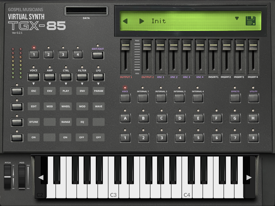 #2. TGX-85 Virtual Sample Library (iOS) 由: MIDIculous LLC