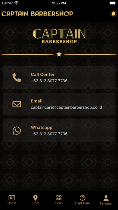 Captain Barbershop Member Screenshot