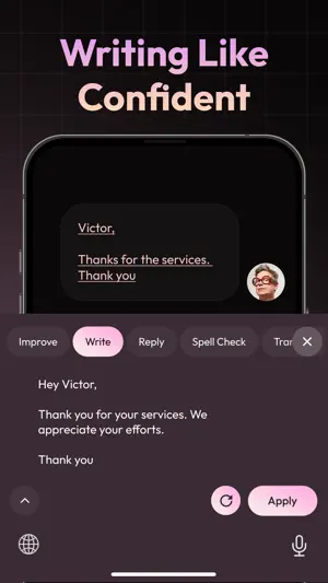KeyWise: AI Keyboard & Writer screenshot 4