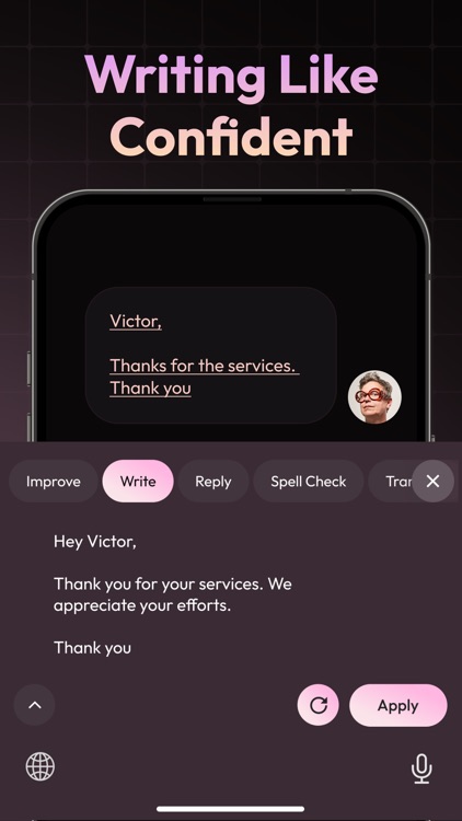 KeyWise: AI Keyboard & Writer screenshot-3