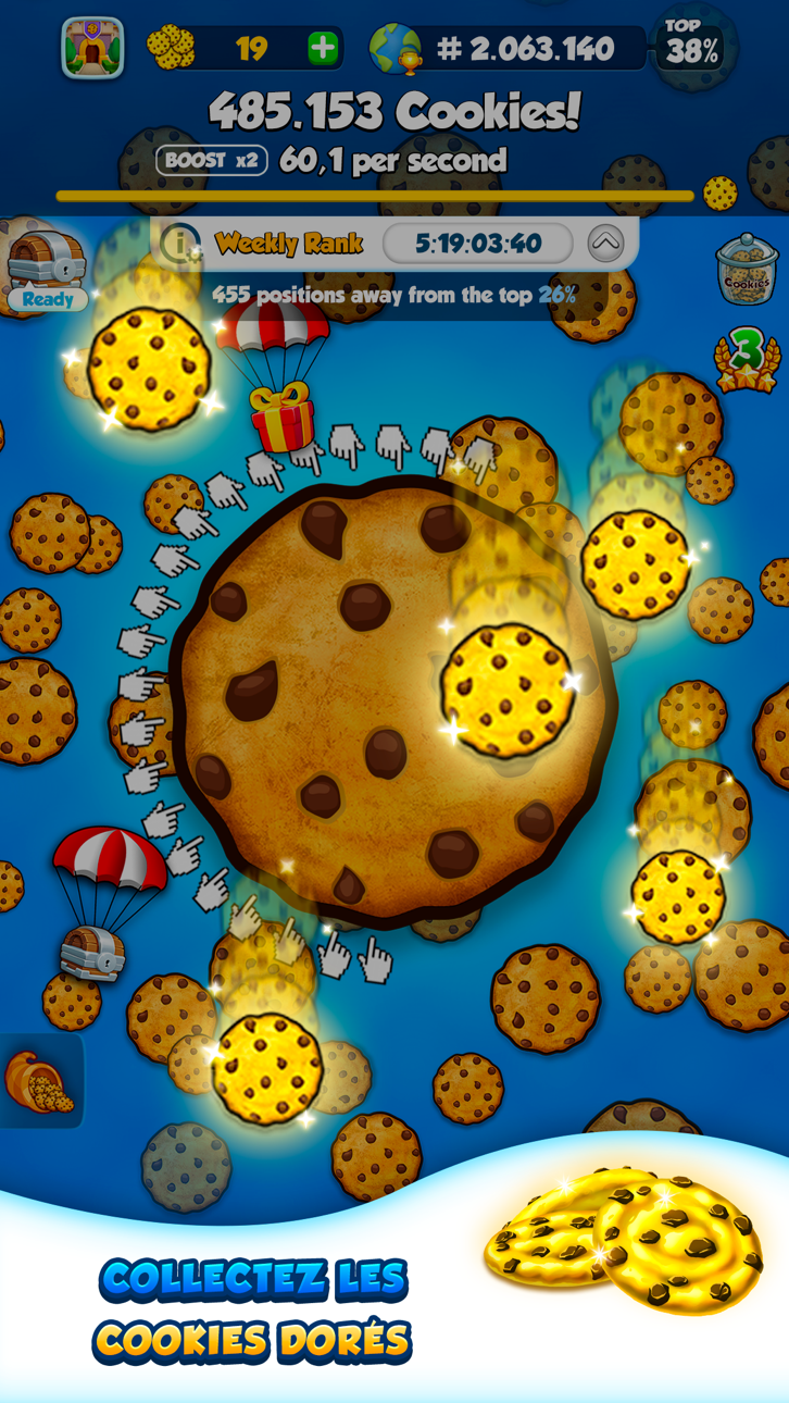 Cookie Clickers iOS Mod IPA screenshot 7 - iOS game interface