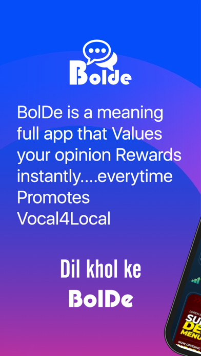 Bolde Screenshot