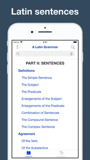 a latin grammar iphone screenshot 2