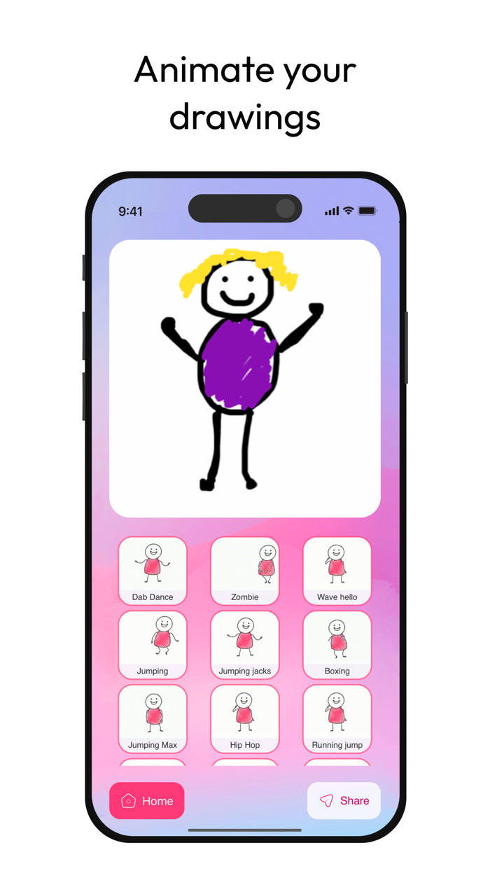 Animated Drawings - AI Motions