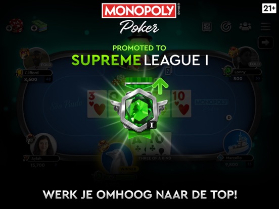 MONOPOLY Poker - Texas Holdem iPad app afbeelding 6