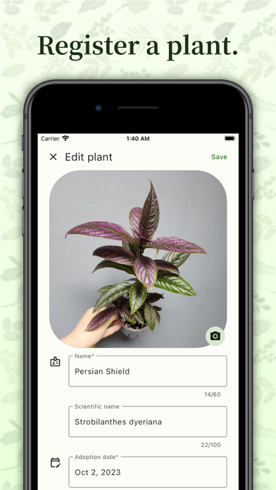 Plantler - Plant care app Screenshot