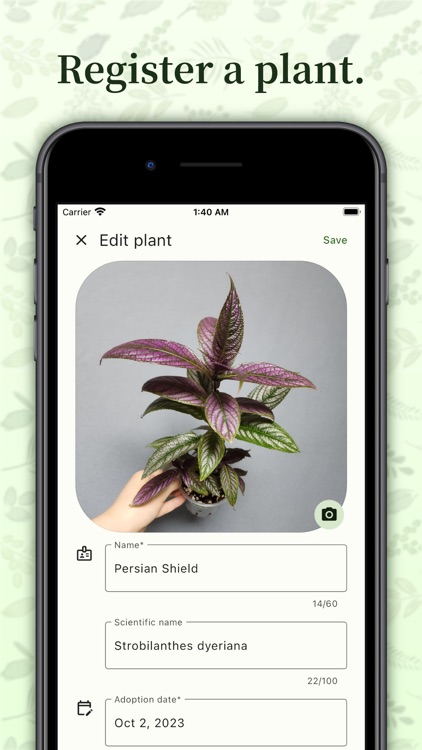 Plantler - Plant care app