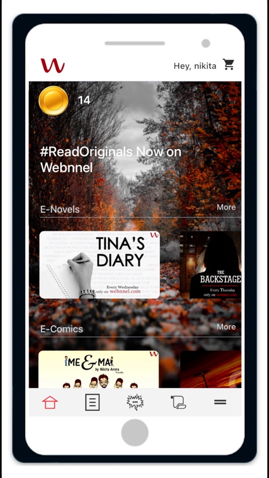 #1. Webnnel (iOS) 由: Nikita Arora