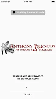 anthony francos pizzeria iphone screenshot 1