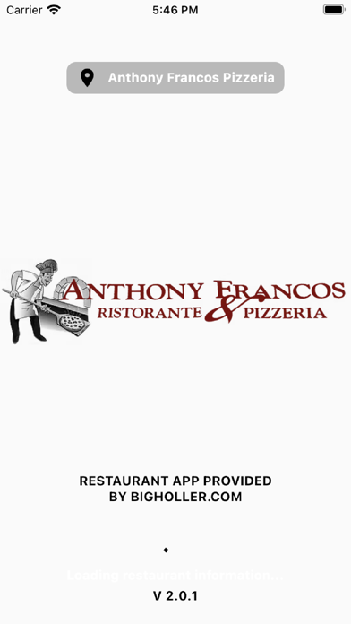 Anthony Francos Pizzeria Screenshot